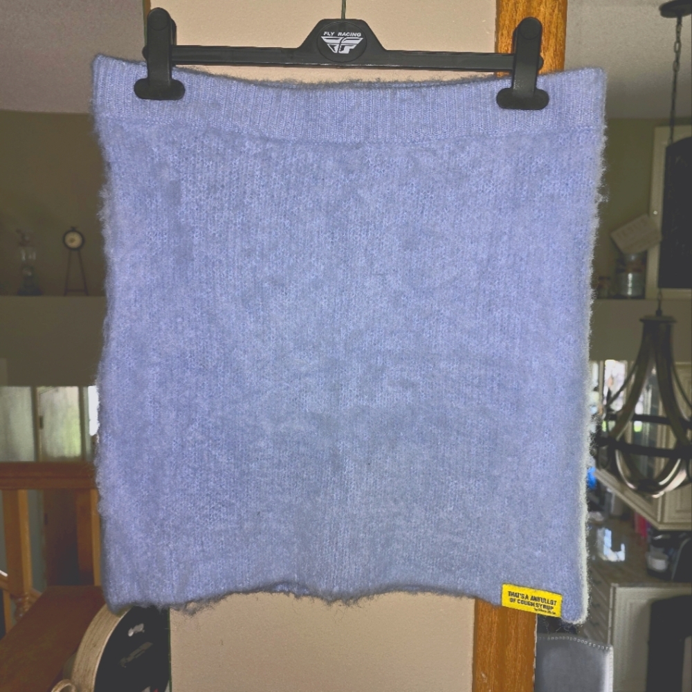 Thats A Awful Lot Of Cough Syrup Fuzzy Knit Skirt
